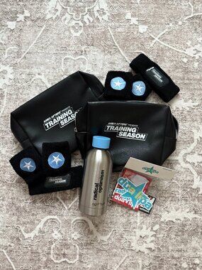 Dua Lipa Radical Optimism Tour Merch Bundle Water Bottle Pouches Stickers